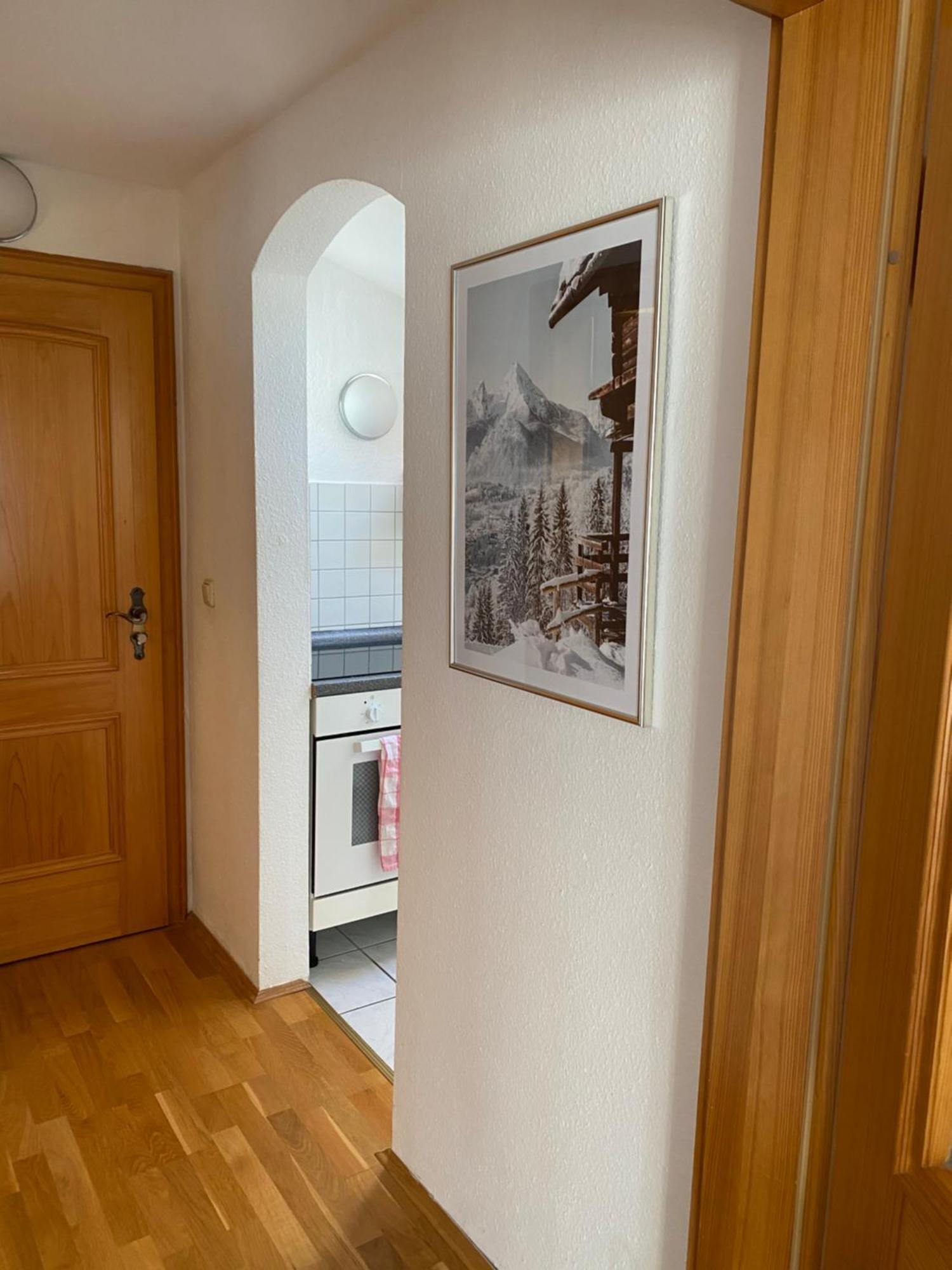 Neues Ruhiges Apartment, Bergblick, Stellplatz Bischofswiesen Bagian luar foto