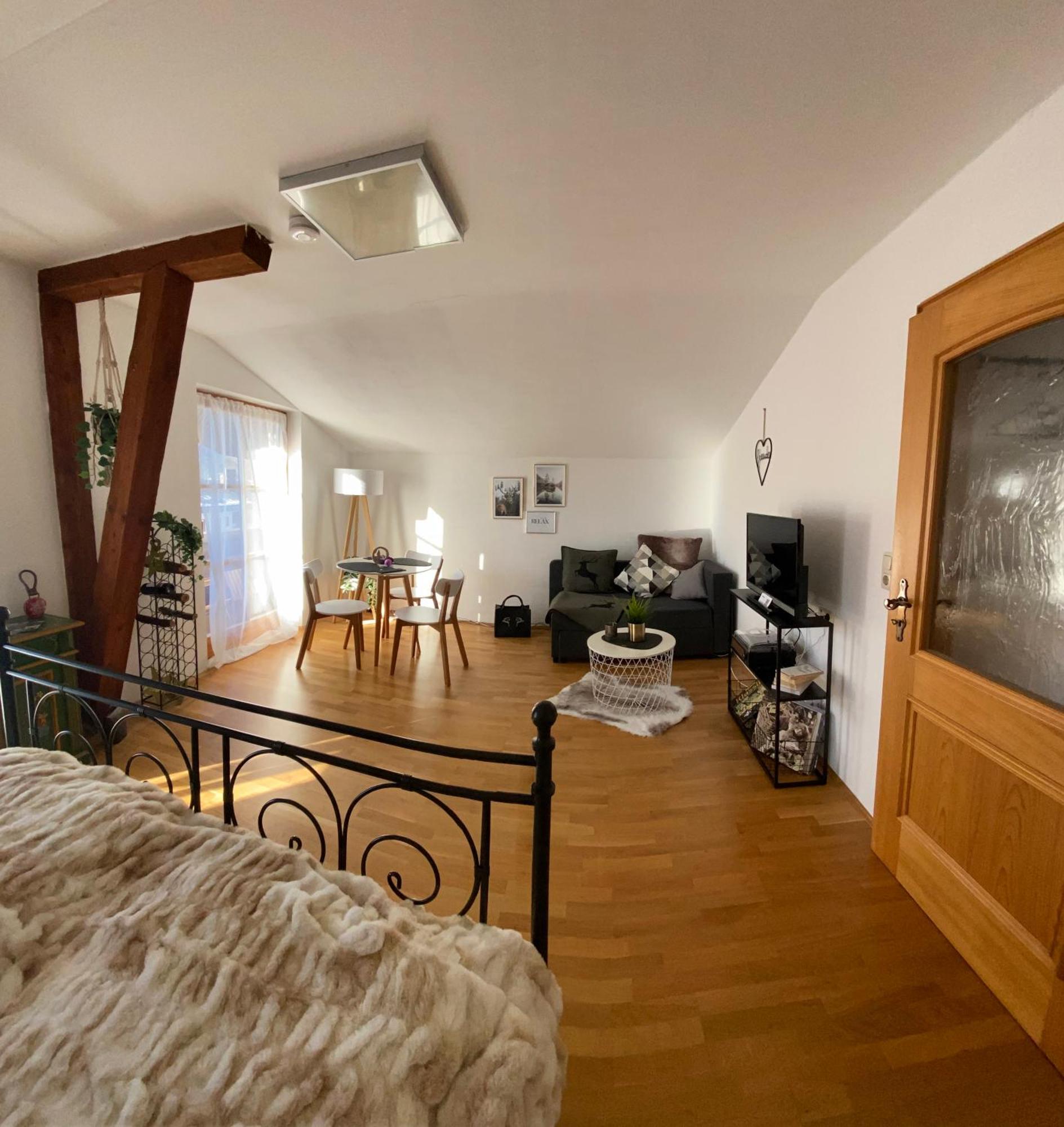 Neues Ruhiges Apartment, Bergblick, Stellplatz Bischofswiesen Bagian luar foto